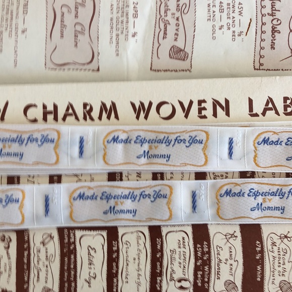 Personal Charm Woven Labels - Picture 4 of 10